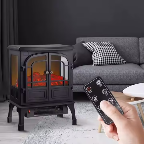 Electric Fireplace Stove Heater with with Factory Promotion Price Room Heater - Image 3
